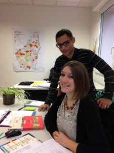 Camille et Alexy, Conseillers en Energie Partagés