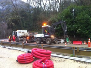 Une convention pour enfouir les réseaux aériens actuels dans les Gorges de l'Ardèche.