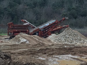Combe d'Arc, suite : un chantier éco responsable