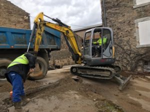 Visites de chantiers dans le nord Ardèche