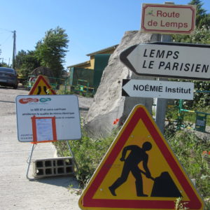 Les chantiers visités en juin