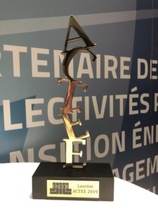 Certificats d'Economie d'Energies : le SDE 07 reçoit le prix ACTEE