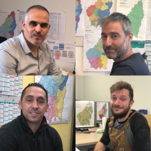 Les nouveaux collaborateurs du SDE 07