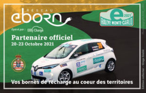 EBORN partenaire du 5ème E-Rallye Monte-Carlo