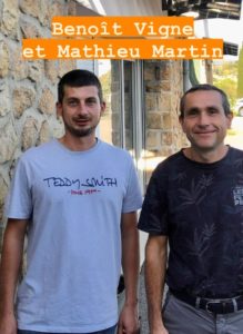 Benoit et Mathieu recadrés