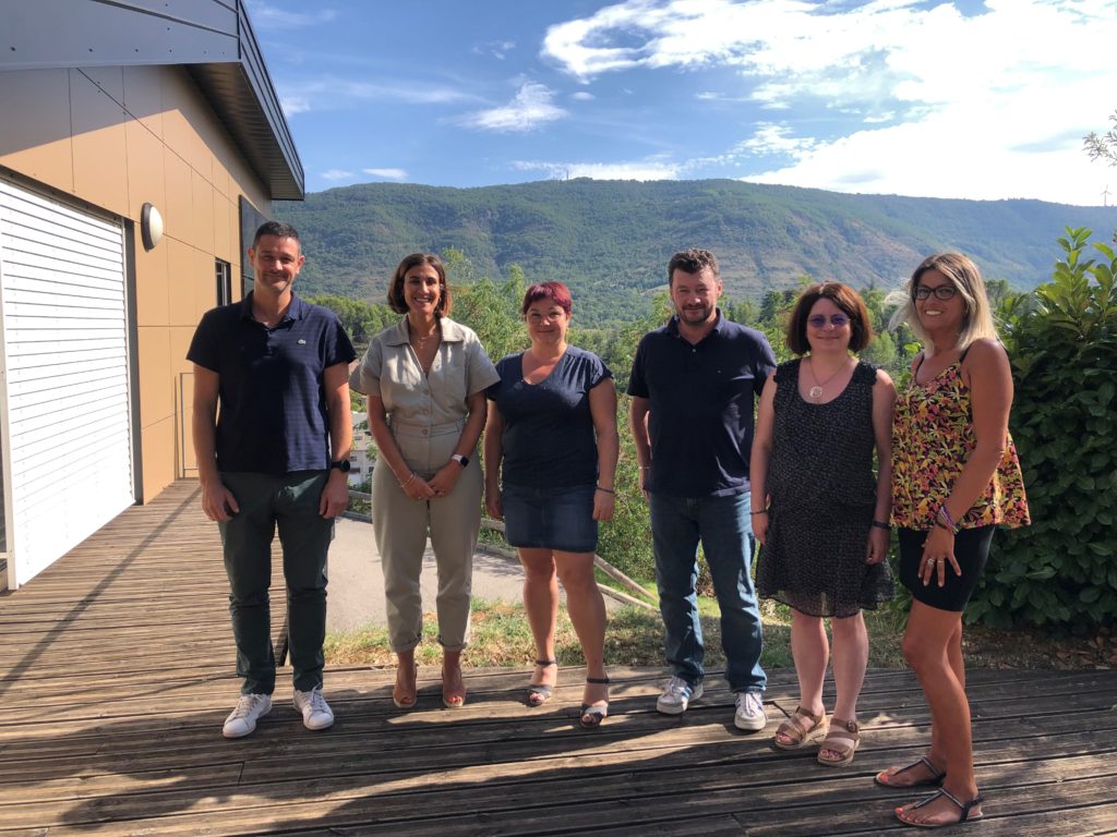 Nicolas AROD Sabrina JEFFROY Géraldine FIORI Emmanuel SABOT Christelle BESSON Aurélie ALLEGOET septembre 2023