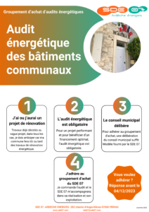 Rénovation énergétique des bâtiments communaux : adhérez au groupement d'achat !